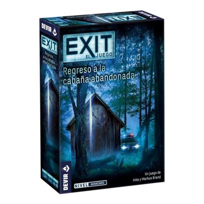 Juego De Mesa Exit: La Cabaña Abandonada  Devir