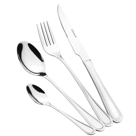 Cubertería Parma 24 Piezas Acero Inox