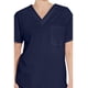 thumbnail image 2 of Scrub Top Dickies unisex con cuello en V, azul marino, talla XS, 2 of 7