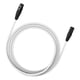 thumbnail image 3 of Cable De Micrófono XLR De 3 Pines Macho A Hembra Micrófono De Plomo De Parche - PINES Plateados 3M, 3 of 3