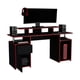 thumbnail image 4 of Escritorio Gamer Keria 2.0 Wengue - Rojo, 4 of 8