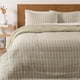 thumbnail image 1 of Quilt Palma Cationic Sherpa S. King Verde, 1 of 3