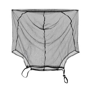 Ioensy - Red De Malla Para La Cara Red De Protección De Cabeza Duradera Para Pescar Caminar Al Aire Libre Senderismo Negro