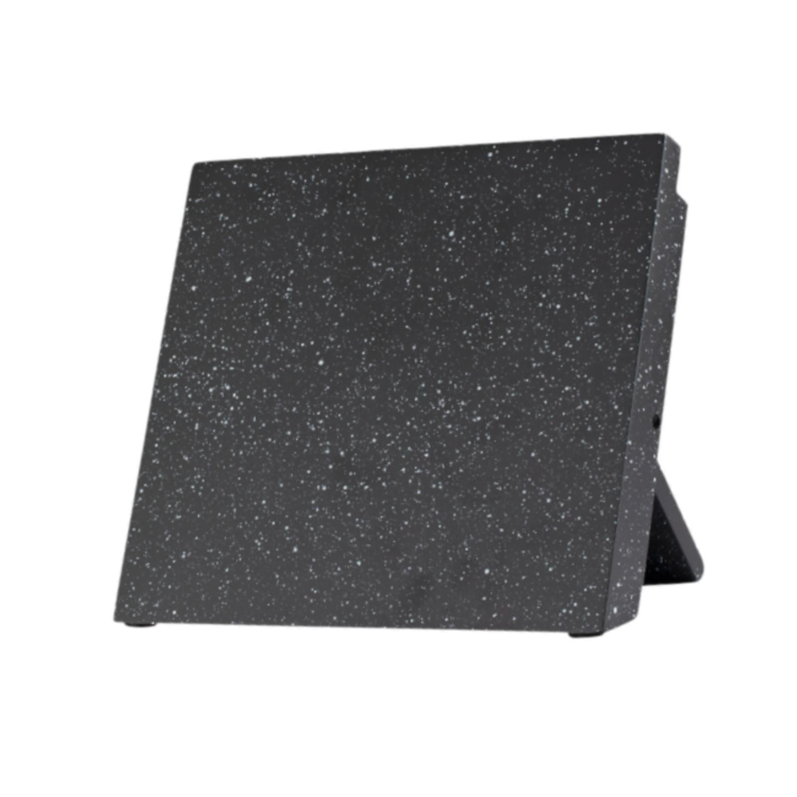 Bothyi - Bloque De Cuchillo De Ahorro De Espacio De Soporte De Cuchillo Magnético Para Encimera De Blanco Blanco