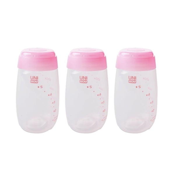 Set 3 Uns Botellas Para Leche 150 Ml