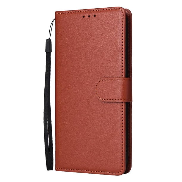 Funda Cartera para Samsung Galaxy A16 con Tarjetero, Soporte y Cordón - Protección Marrón