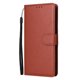 thumbnail image 1 of Funda Cartera para Samsung Galaxy A16 con Tarjetero, Soporte y Cordón - Protección Marrón, 1 of 5