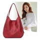 thumbnail image 2 of Bolso Genérico Vintage Piel Sintética Gran Capacidad Rojo, 2 of 3
