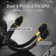 thumbnail image 2 of Adaptador De Gpu Cable De Alimentación De 6 Pines A 8 Pines, 2 of 7