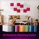 thumbnail image 5 of Paneles de pared insonorizados Ekkogo Acoustic Panels, paquete de 12 unidades, color rojo caramelo, 5 of 6