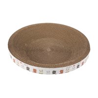 Magideal - Almohadilla Corrugada Para Rascar, Cartón Rascador Para Gatos, Protección De Muebles De Juego Interactivo, Cama De Salón Con Diseño De Gato Para Gatos M
