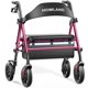 thumbnail image 1 of Rollator Walker HOMLAND Bariatric, 500 libras, con asiento y bolsa de almacenamiento, 1 of 8