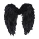 thumbnail image 3 of Kid Angel Wing Para Cosplay Party Traje Party Traje De Navidad Black, 3 of 3
