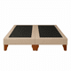 thumbnail image 3 of Base De Cama 2 Plazas Beige En Lino, 3 of 3