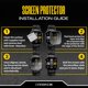 thumbnail image 4 of Protector de pantalla de vidrio templado Carbinox Vortex para smartwatch, 4 of 6