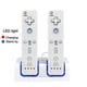 thumbnail image 5 of Base de carga OSTENT para mando de Wii + 2 baterías recargables blancas, 5 of 7