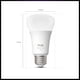 thumbnail image 3 of Kit de inicio Philips Hue Bridge Pro + 4 bombillas inteligentes A19 E26, 3 of 9