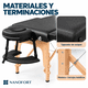 thumbnail image 4 of Camilla Masaje Profesional Nanofort Plegable 150 kg Respaldo Ajustable Con Accesorios Negro, 4 of 9