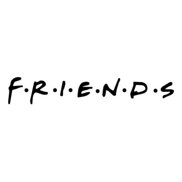Decomural Friends Logo Tv Show WS-43965