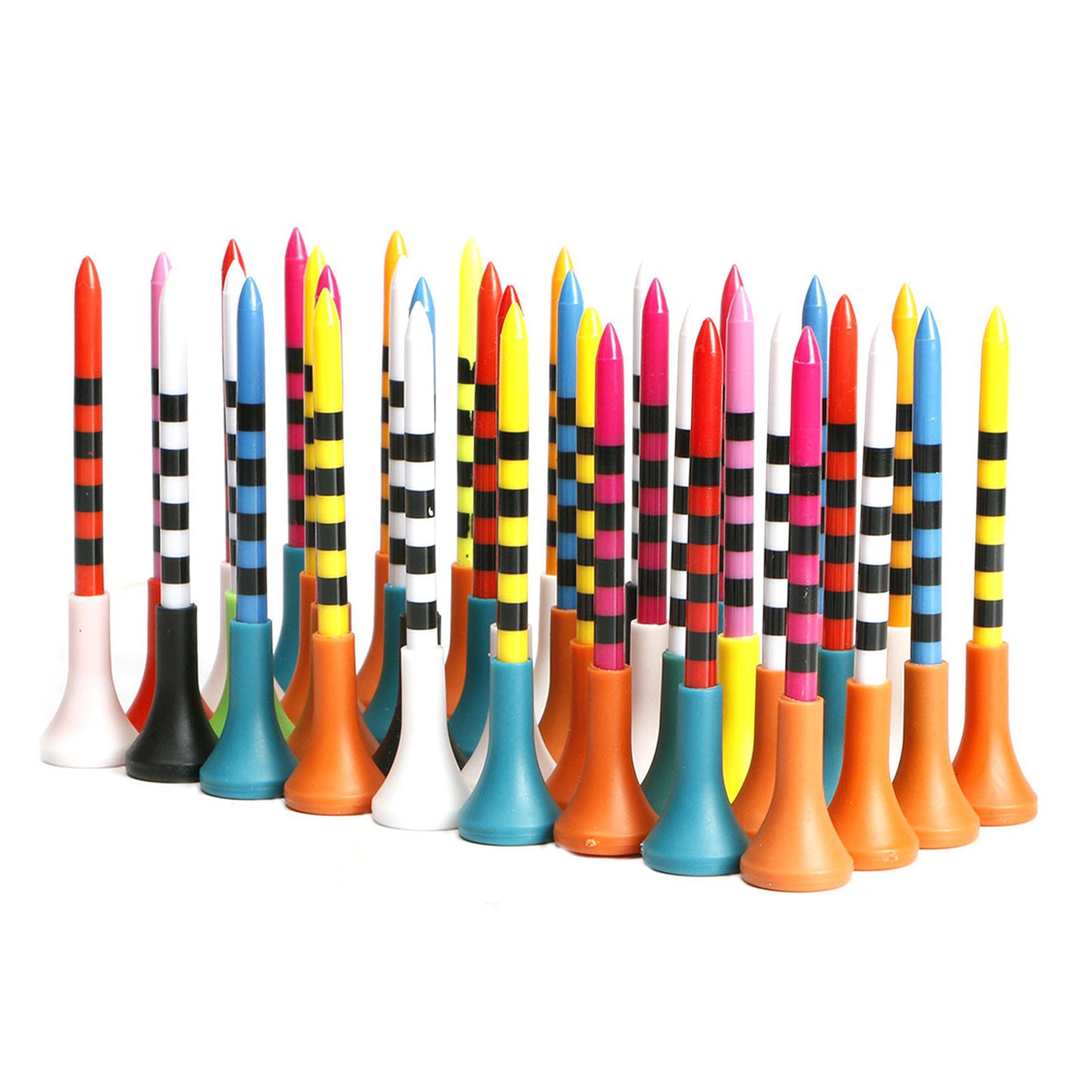 Ioensy - Goma Golf Tees Irrompible Portátil Duradero Estable Para Accesorios Deportivos 7Cmx1.7Cm