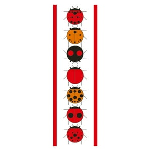 Pomegranate - Marcapágina Ladybug Sampler