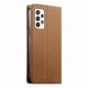 thumbnail image 2 of Funda Tipo Cartera de Cuero Sintético para Samsung Galaxy A72 5G Bloqueo RFID, con Ranuras para Tarjetas y Bolsillo para Efectivo, Cierre Magnético Fuerte Marrón, 2 of 6