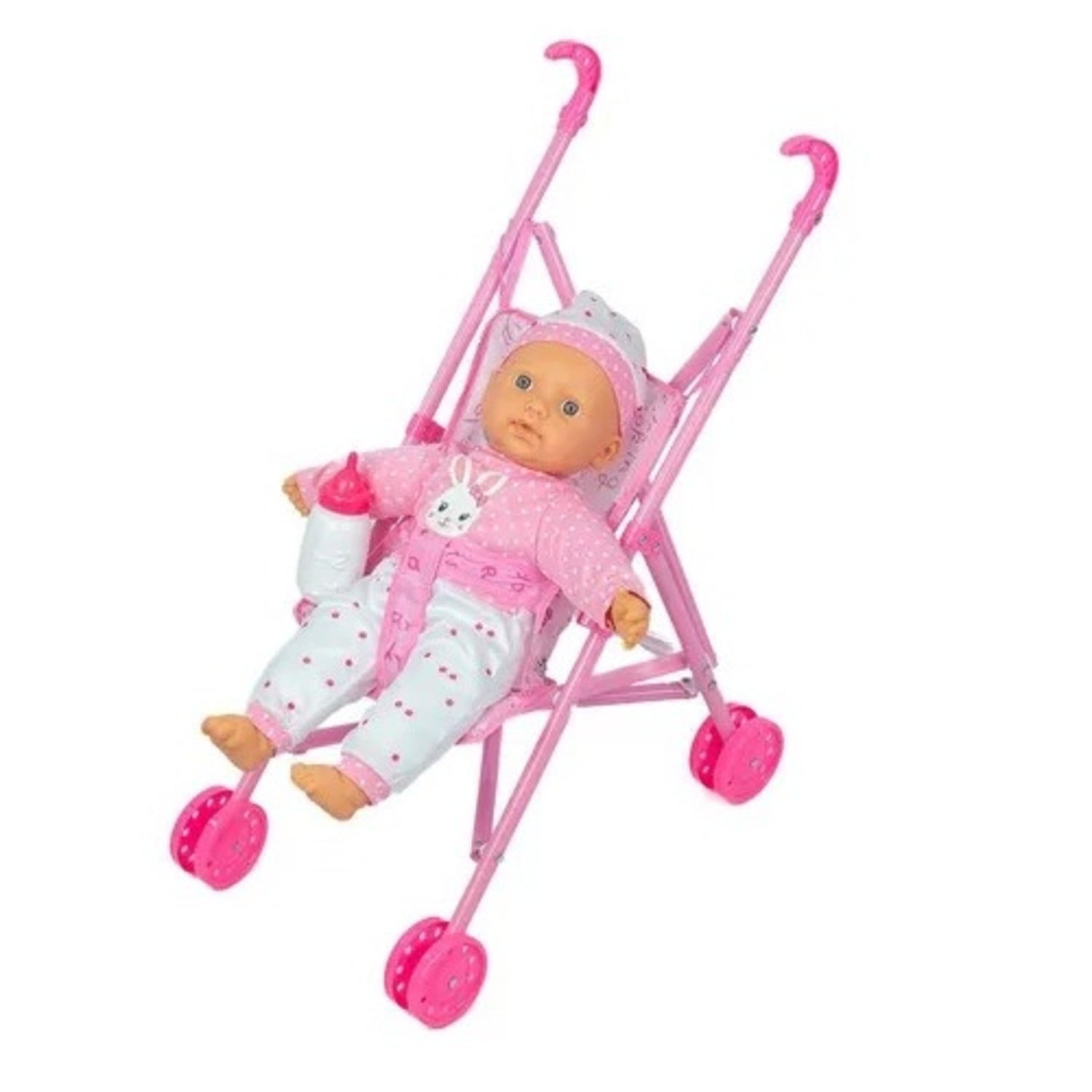 Genérico - Coche De Muñeca Con Accesorios