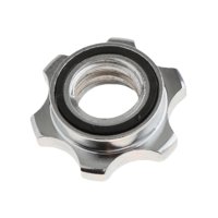 Magideal - Tuerca Para Mancuernas, Collarín Giratorio Antideslizante De 2,6 Cm De Diámetro Interior, Abrazadera De Tornillo Para Mancuernas De Entrenamiento De F Estilo B