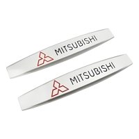 Genérico - 4 Topes Puerta Metálicos Adhesivos Blanco