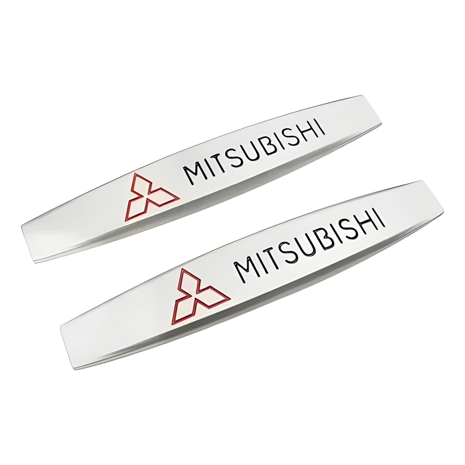 Genérico - 4 Topes Puerta Metálicos Adhesivos Blanco