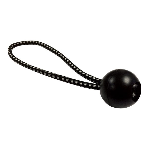 Cuerda elástica AHC negra, 15 cm de largo x 0,5 cm, 23 kg, 1 paquete (paquete de 50)