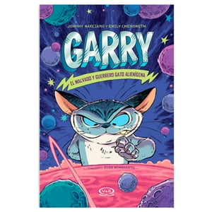 Genérico - Garry - El Malvado Y Guerrero Gato Alienígena Blanco