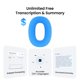 thumbnail image 2 of Grabadora de voz Comulytic Note Pro AI 64 GB – Transcripción y Resumen Automático, 2 of 8