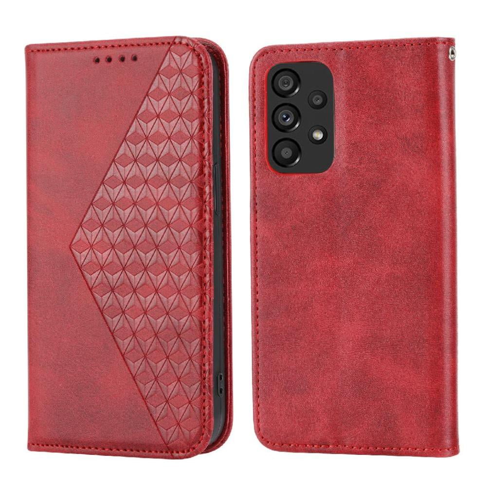 Funda Flip Foxdock Para Xiaomi Redmi 10 5g , Estilo Billetera Con Diseño Rombo, Correa De Mano Y Soporte, Uso Diario