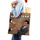 thumbnail image 4 of Mr. Bean Bolso de tela con estampado de lienzo para mujer, bolsa de compras reutilizable y estética, con cremallera interior, regalo para mujer,40*45cm., 4 of 6