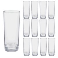 Cristar - Set 12 Vasos Lexington Altos 334Ml Elegante Vidrio