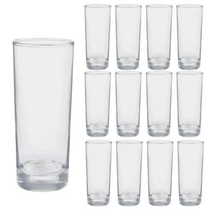 Set 12 Vasos Lexington Altos 334Ml Cristar Elegante Vidrio
