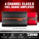 thumbnail image 2 of Amplificador para Auto DS18 SXE-3000.4D de 4 Canales y 3000W, 2 of 7