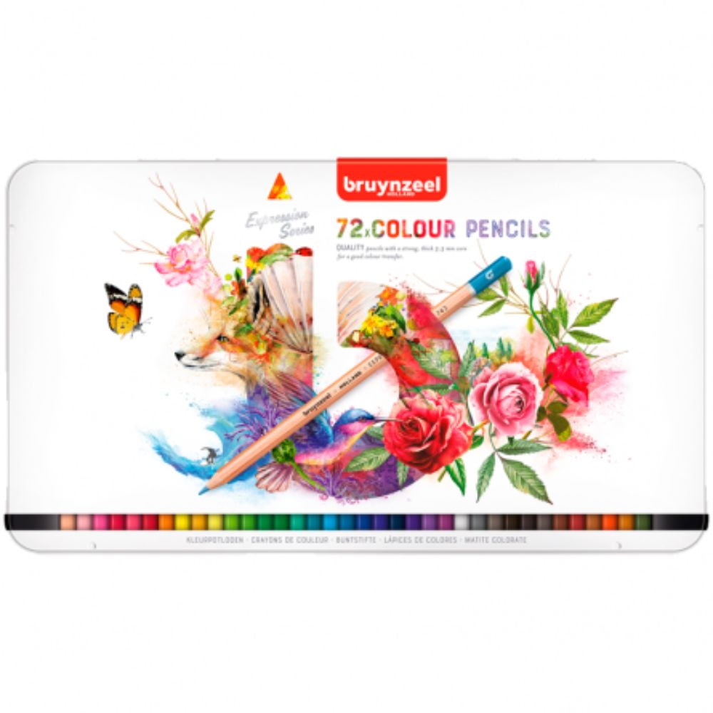 Lápices De Colores Bruynzeel Expression Set 72 Colores