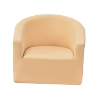 Bothyi - Fundas De Sofá De Color Sólido Lavables Con Brazos Y Asiento Para El Dormitorio Del Hogar Beige