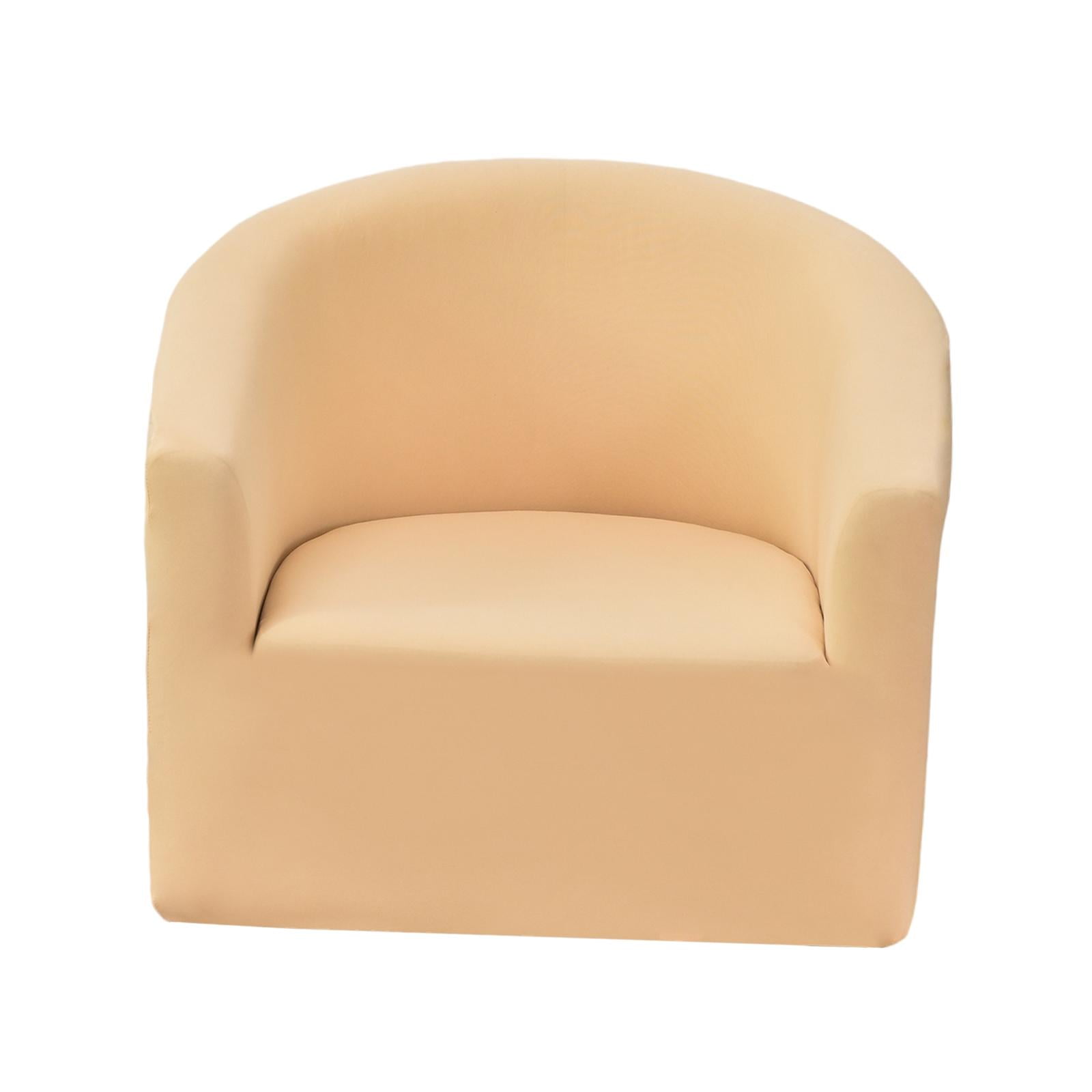 Bothyi - Fundas De Sofá De Color Sólido Lavables Con Brazos Y Asiento Para El Dormitorio Del Hogar Beige