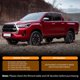 thumbnail image 3 of Unique Bargains Interruptor de Control del Espejo Retrovisor Eléctrico para Toyota Hilux Revo 2016-2020 C-HR 2018-2022 Camry 2018-2019 Prius 2016-2018, 3 of 7