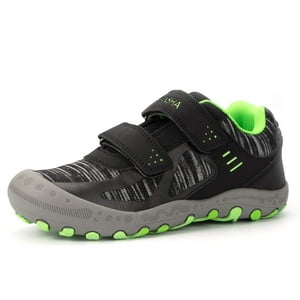 Zapatos De Senderismo Mishansha Para Niños Y Niñas, Negros, Talla 2, Para Niños Pequeños