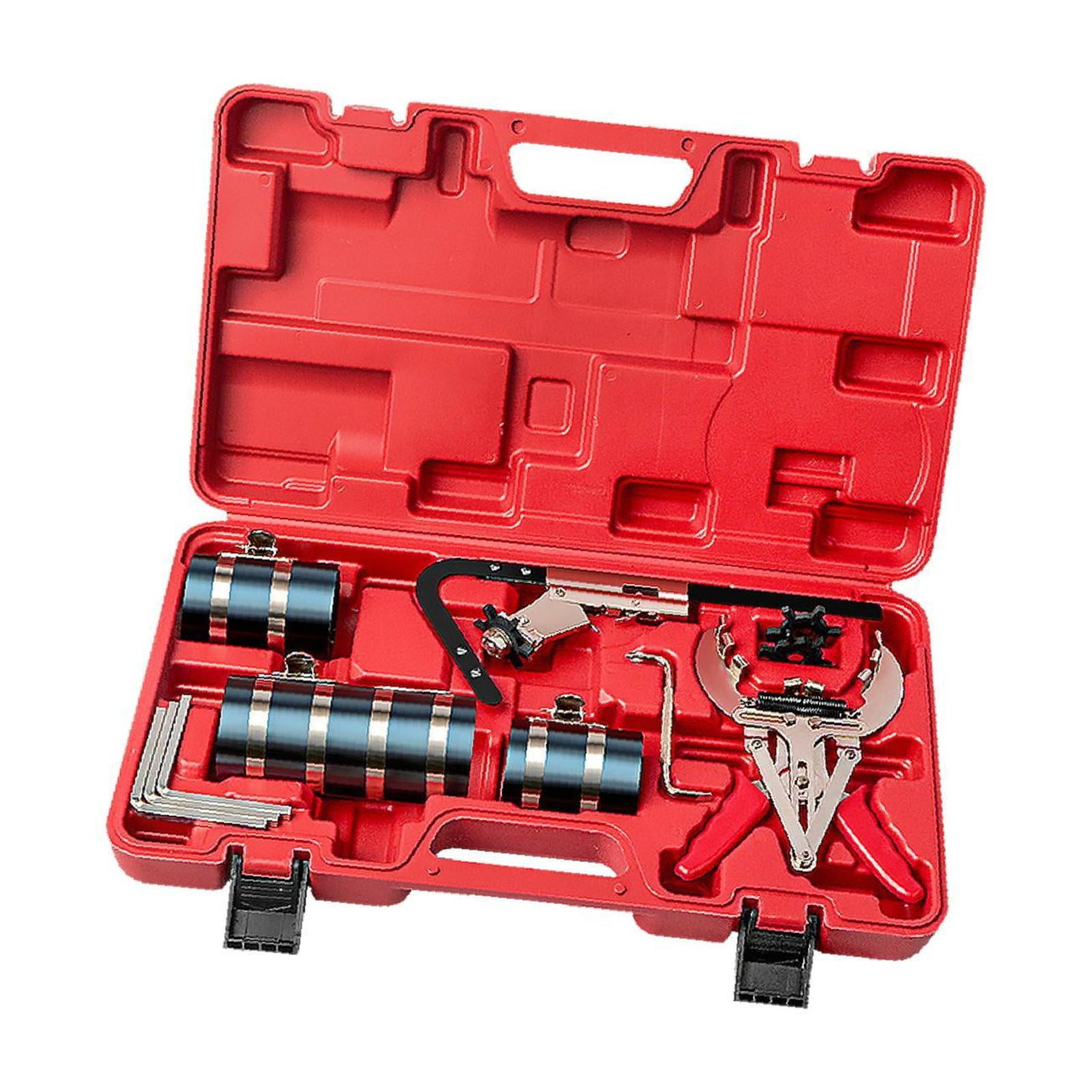 Magideal - Juego De Servicio De Anillos De Pistón, Compatible Con Aleación De Herramientas De Expansión De Pistón, Juego De Compresores De Anillos De Pistón Para 4 Pulgadas