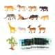 thumbnail image 1 of Figuras De Animales Montessori Para Combinar Con Animales, Juguetes Para Regalo De Vacaciones, Escuela En Casa, Animales Salvajes Claros, 1 of 5