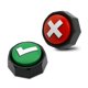 thumbnail image 1 of Juego de zumbadores ANLIKY, botón correcto e incorrecto, botones parlantes x2, 1 of 7