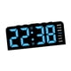 thumbnail image 2 of Reloj De Alarma Digital Numerales Versátiles Reloj LED Para El Escritorio De Inicio De La Oficina Azul, 2 of 5