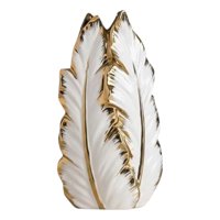 Genérico - Florero Jarrón Decorativo Pluma Alada Adorno Moderno Jhn