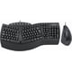 thumbnail image 1 of Perixx PERIDUO-512B US, combo de teclado ergonómico con cable y ratón vertical - USB - Negro - Inglés EE. UU., 1 of 9