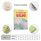 thumbnail image 2 of Gildo Cuadro decorativo colgante - Arte de pared - Póster enmarcado - Decoración de pared - Regalos para familia, amigos y aficionados 20*30 cm, 2 of 6